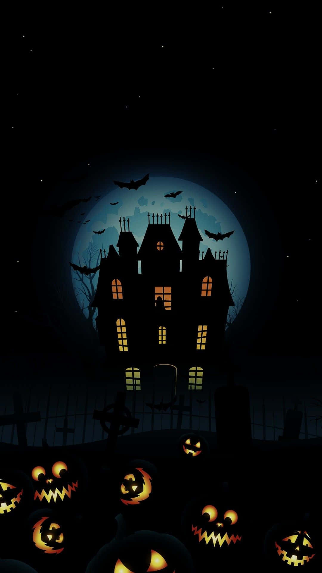 Get Ready for Halloween with this Spooky iPhone Wallpaper