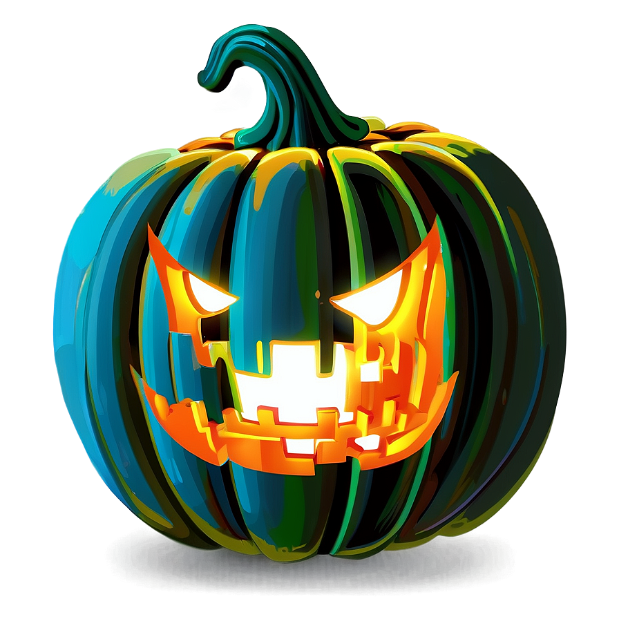 Spooky Jack O Lantern Clipart Png Fon PNG