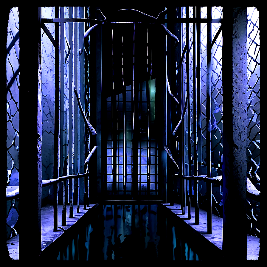 Spooky Prison Cell Png Yjo65 PNG