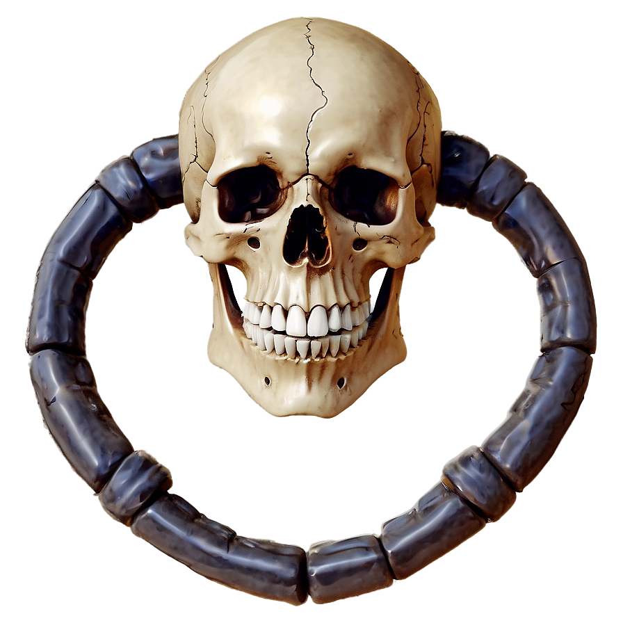 Spooky Skeleton Jaw Png Vmn70 PNG