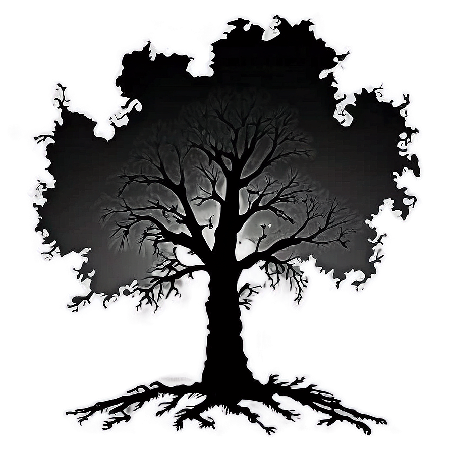 Download Spooky Tree Silhouette Png 05252024 | Wallpapers.com