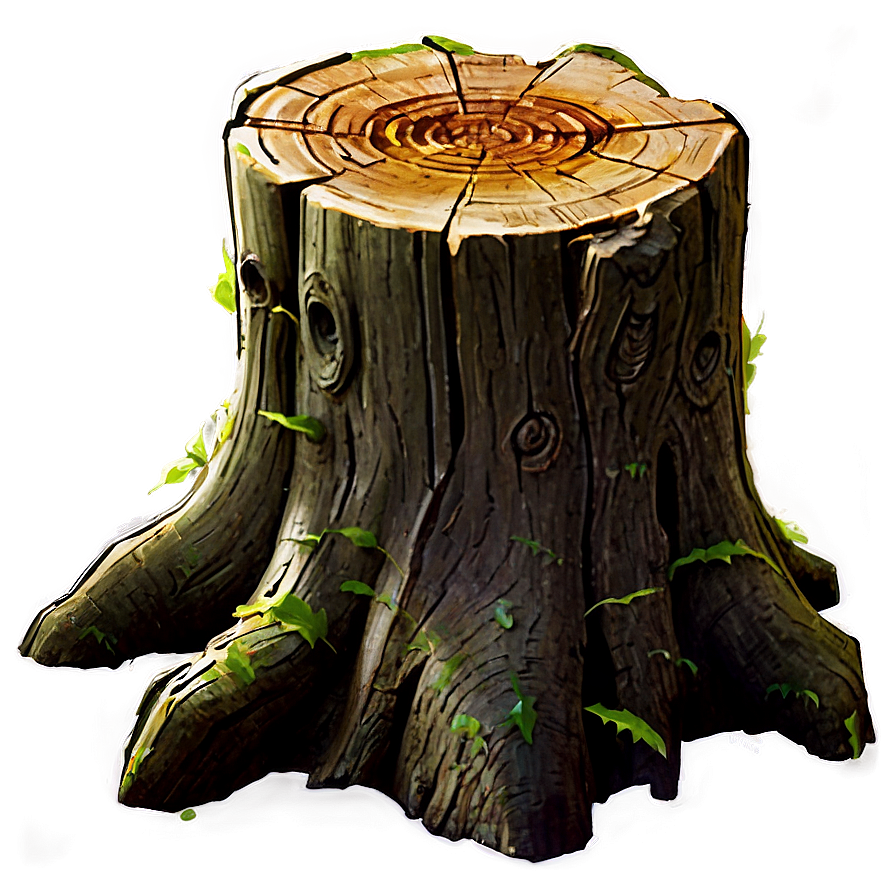 Spooky Tree Stump Png Xer PNG