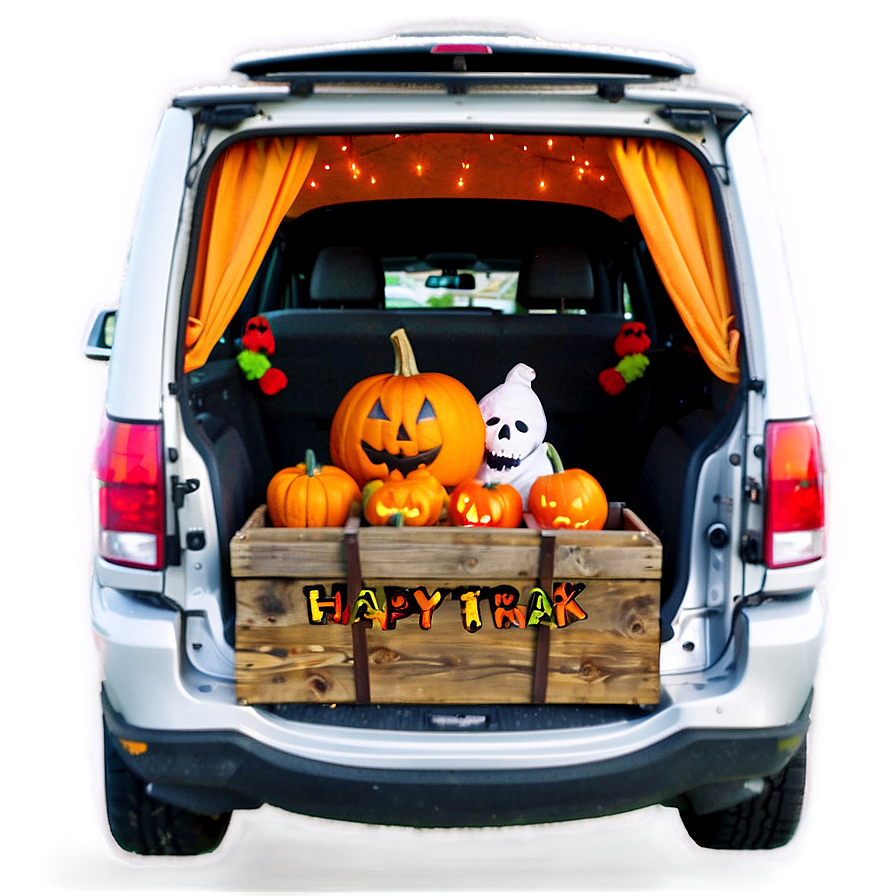 Spooky Trunk Or Treat Png 06122024 PNG