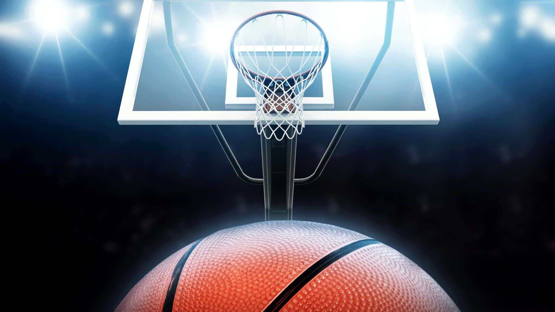 Ring af basketball sports 4K Ultra HD Wallpaper Wallpaper
