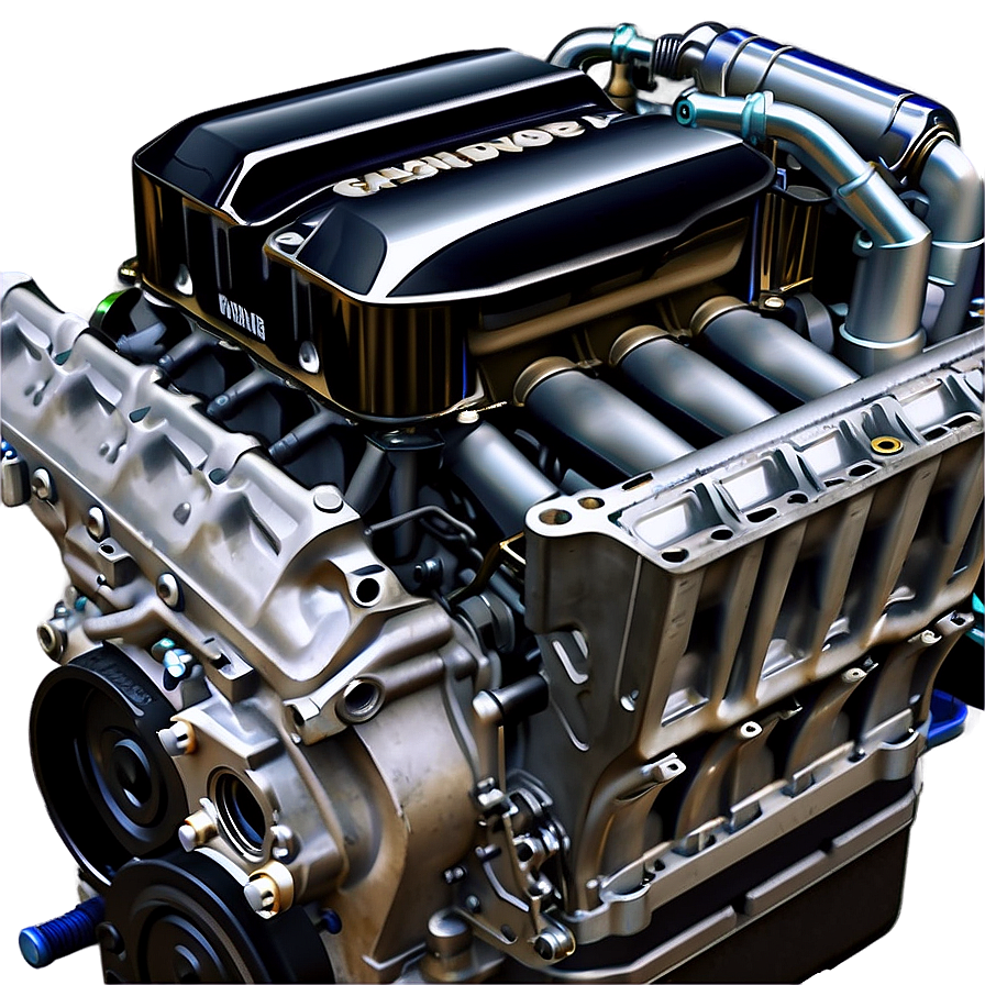 Sports Car Engine Assembly Png 06132024 PNG