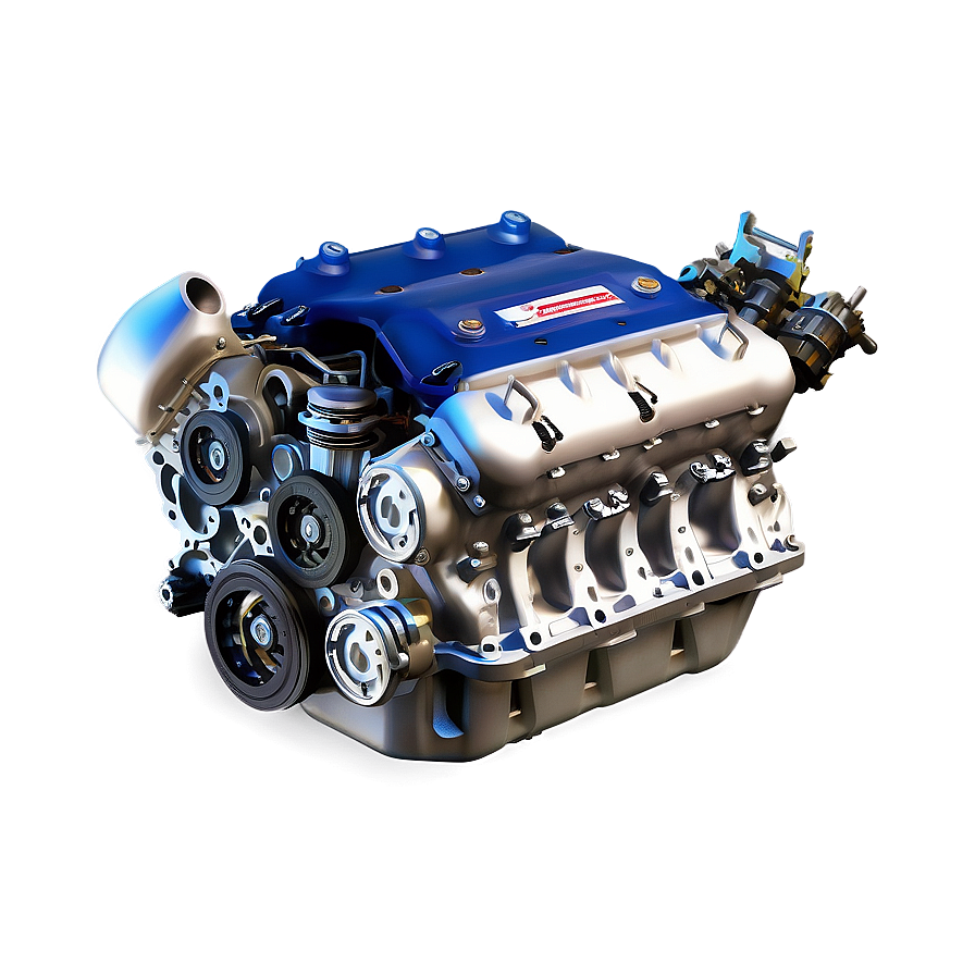 Sports Car Engine Assembly Png Ppc50 PNG