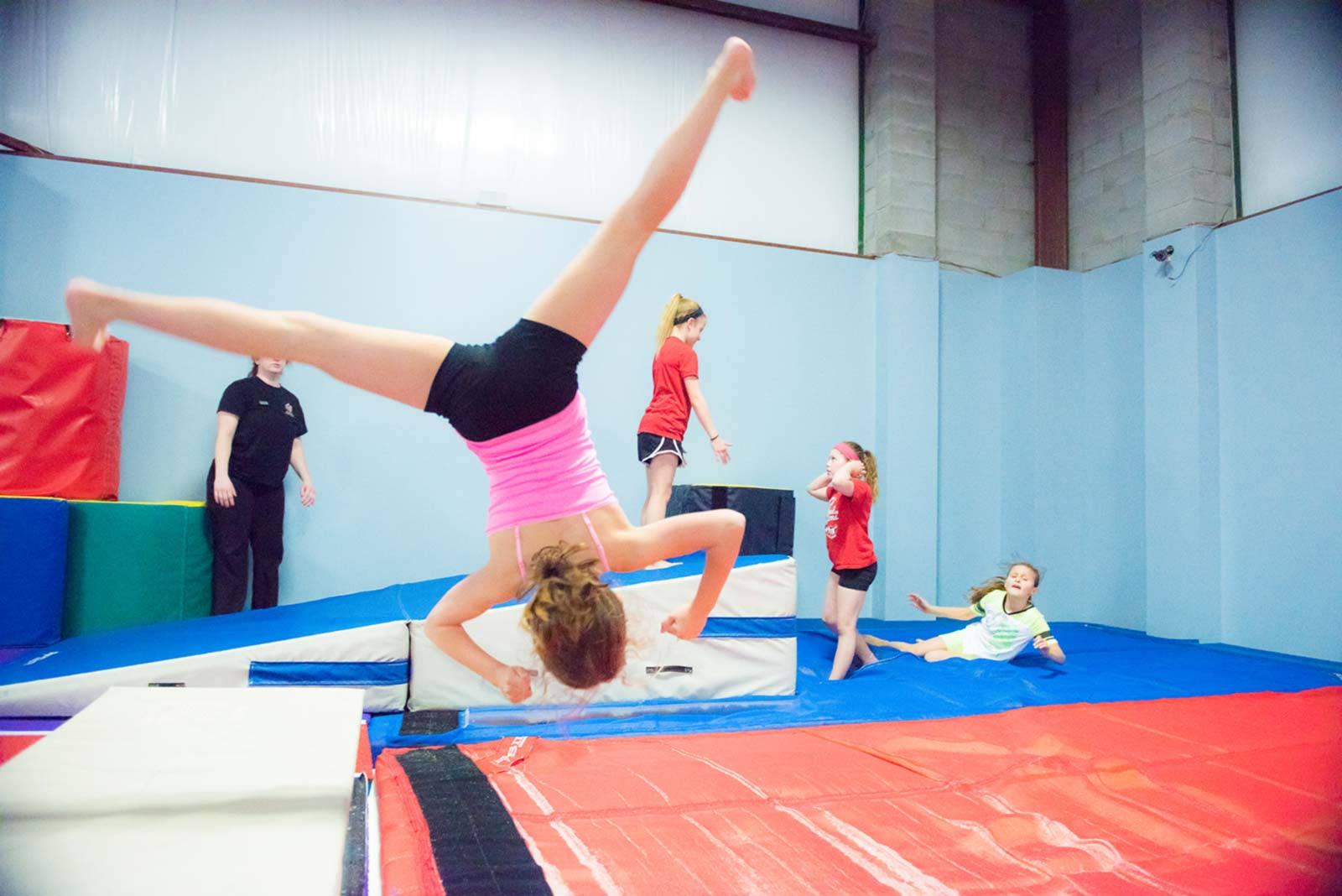 Sports Gymnastic Acrobatics Tumbling Stunt Wallpaper