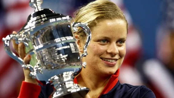 Sports Tennis Konkurrent Kim Clijsters sponsoreret tapet: Wallpaper