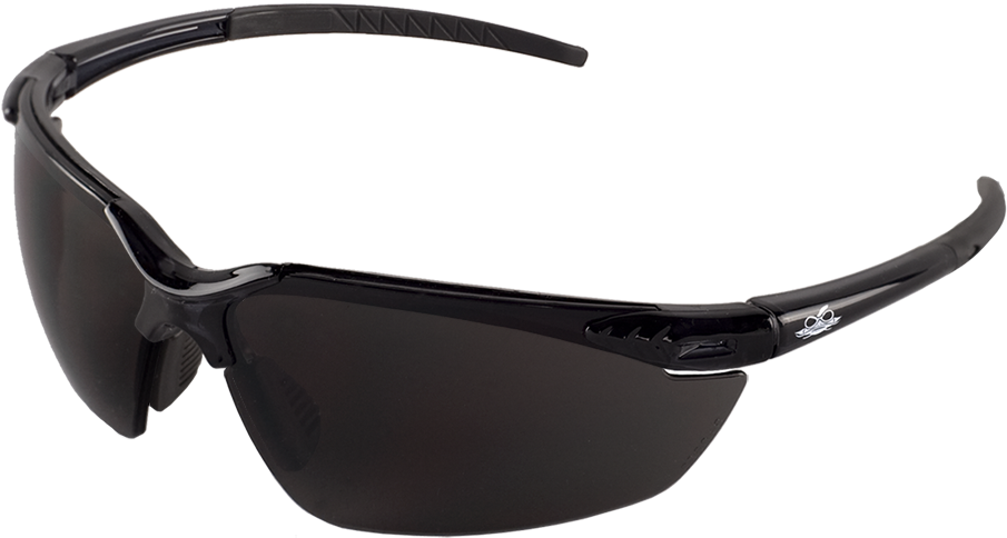 Download Sporty Black Wraparound Sunglasses 8427