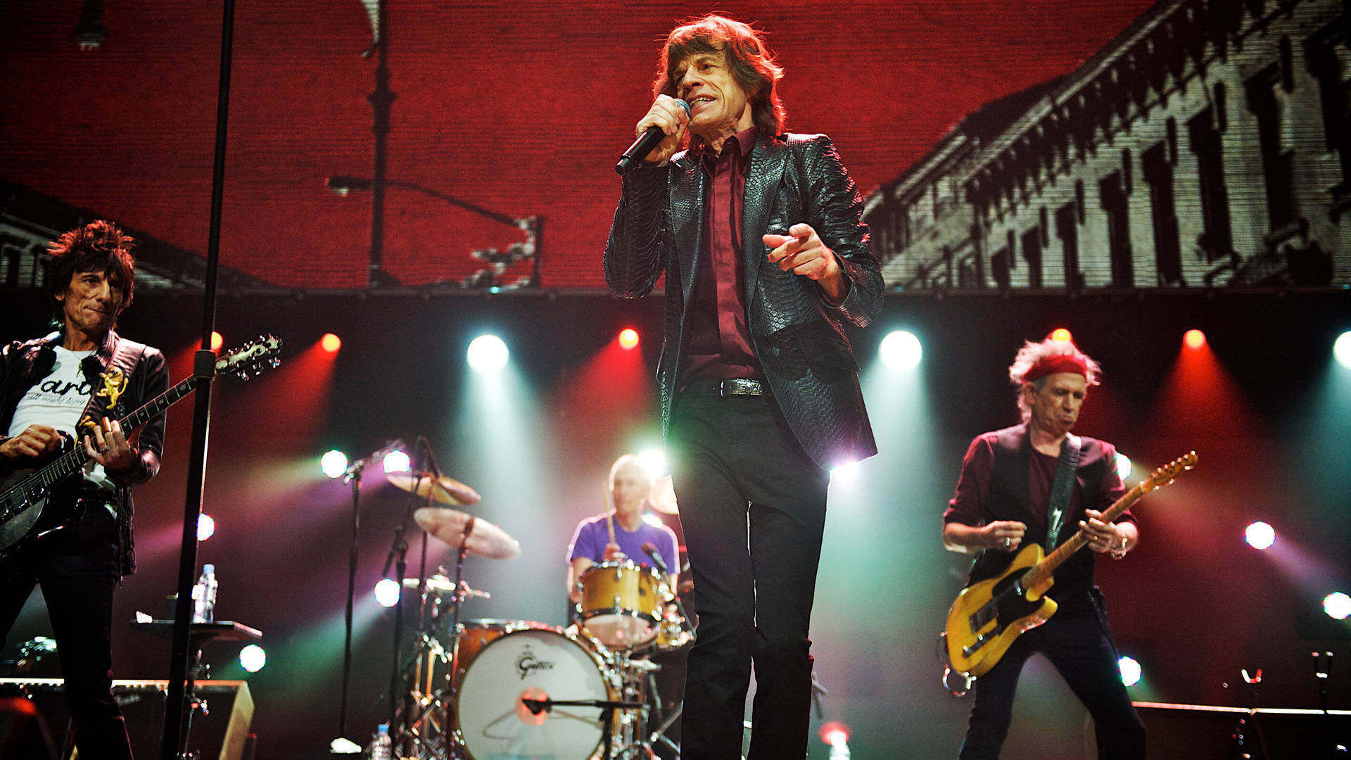Focosobre Rolling Stones Fondo de pantalla