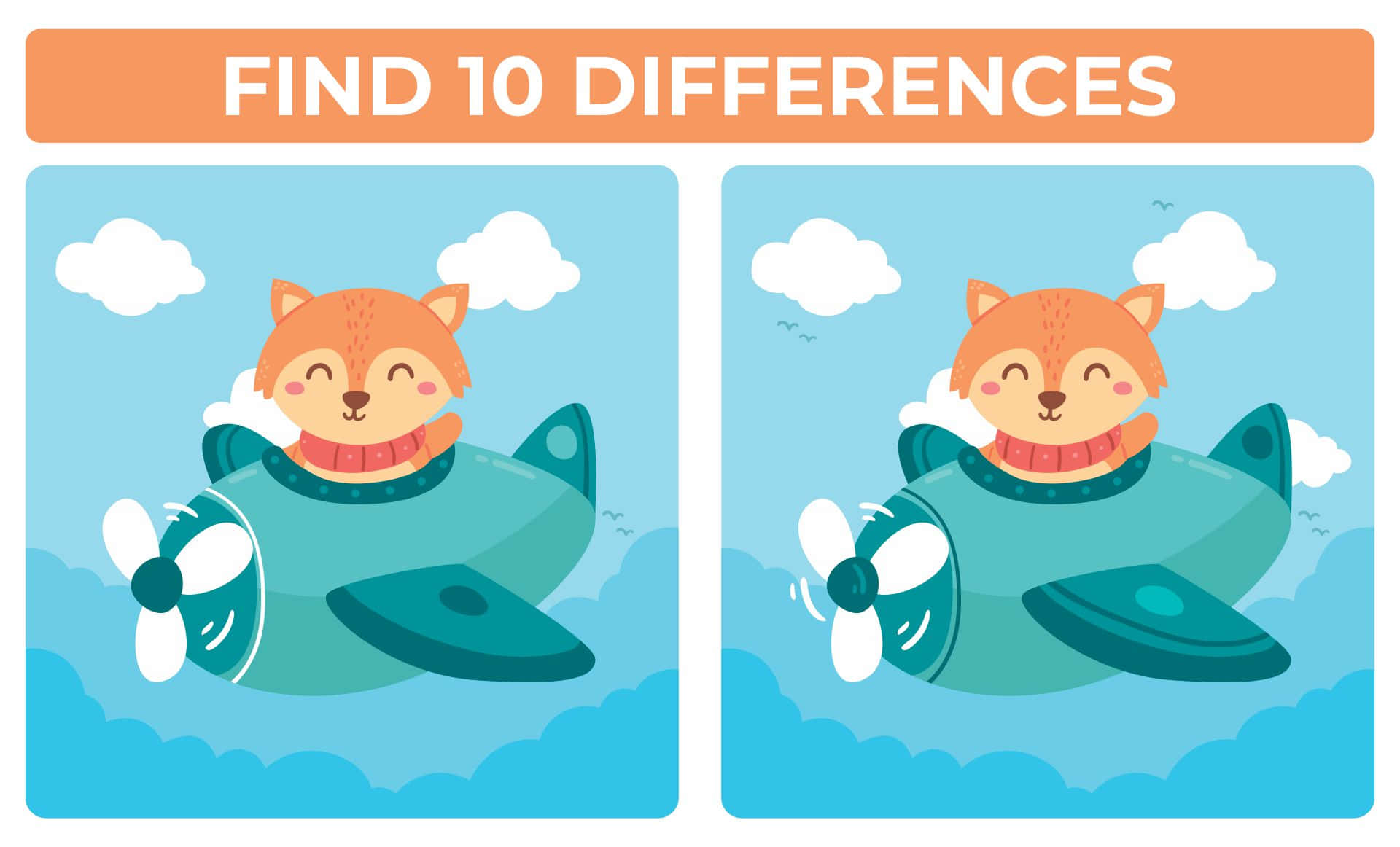 Find 10 Differences - Screenshot