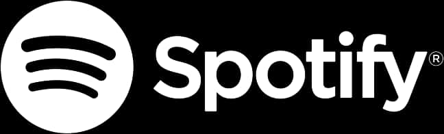 Spotify Logo Black Background PNG