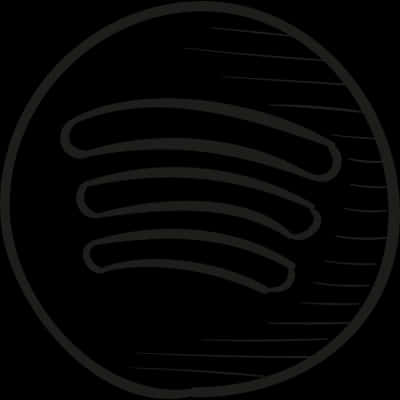 Spotify Logo Black Background PNG