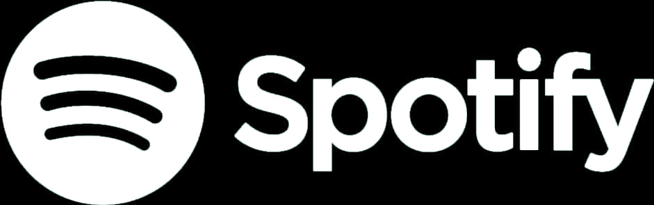 Spotify Logo Black Background PNG