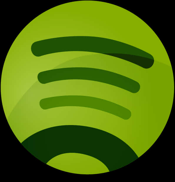 Spotify Logo Green Background PNG