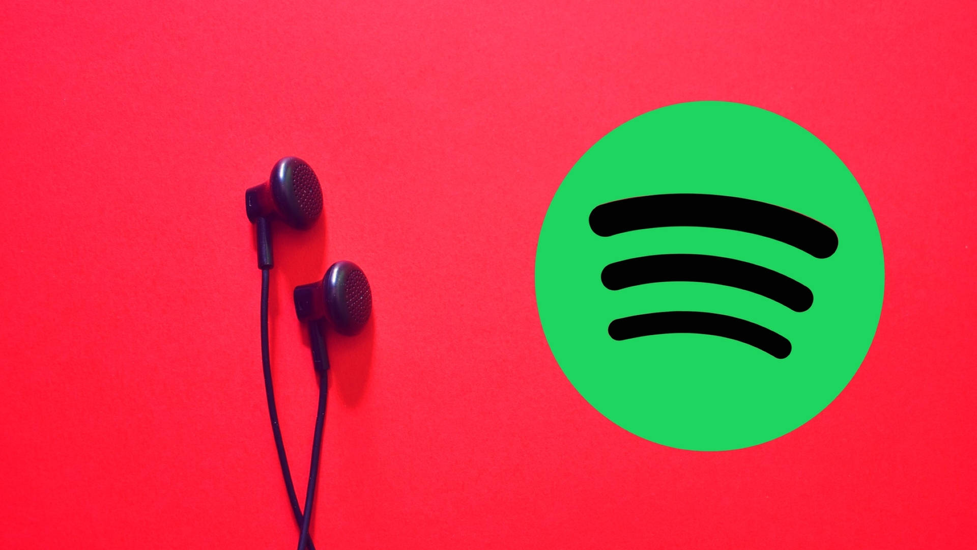 Spotify Music Red Wallpaper