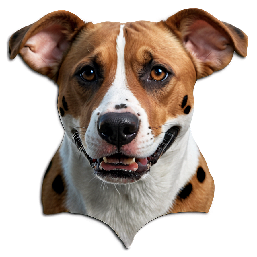 Spotted Dog Face Pattern Png 43 PNG