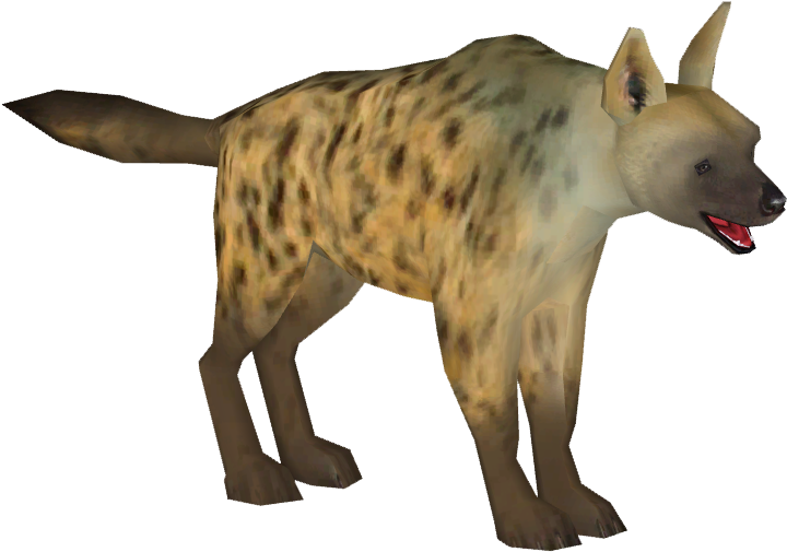 Spotted Hyena Graphic PNG