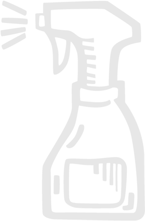 Spray Bottle Outline PNG