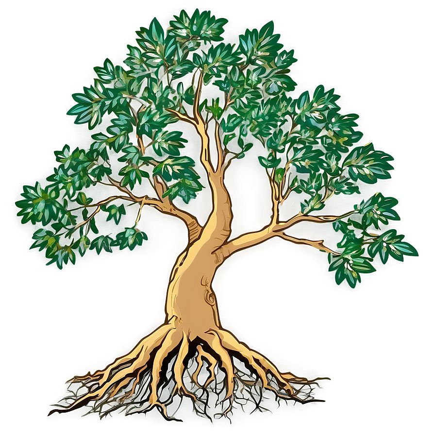 Spreading Tree Roots Png Tad53 PNG