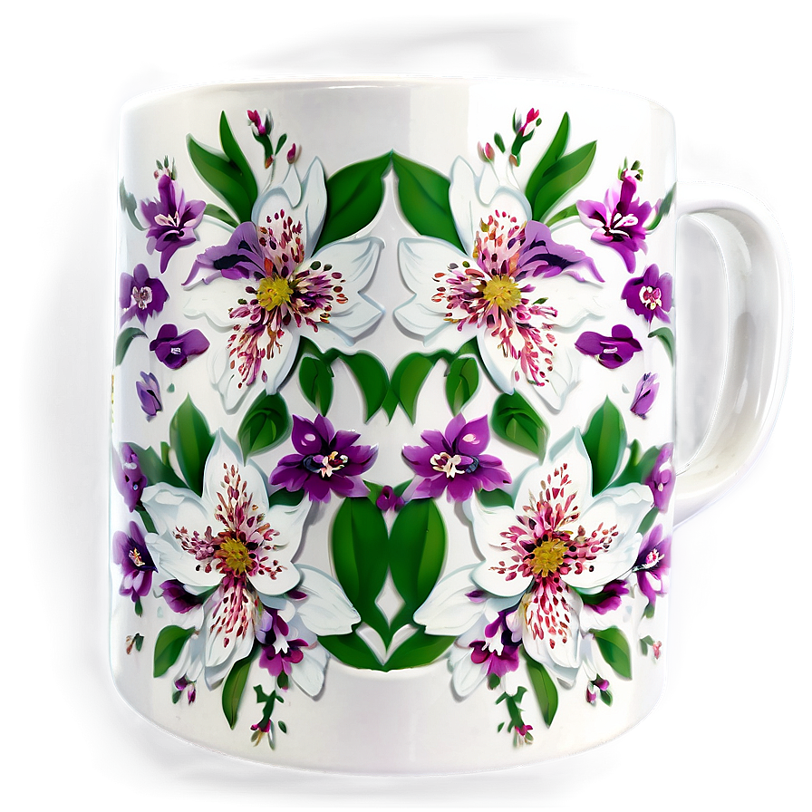 Spring Blossom Mug Png Mfs PNG