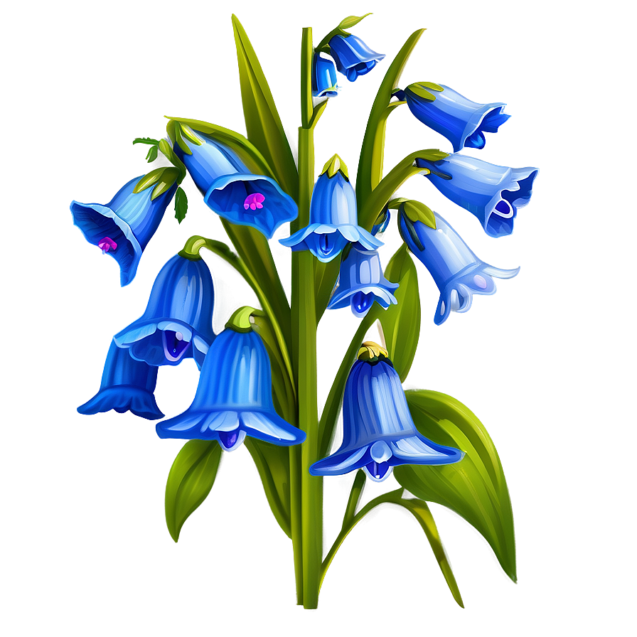 Spring Bluebell Flower Png 71 PNG