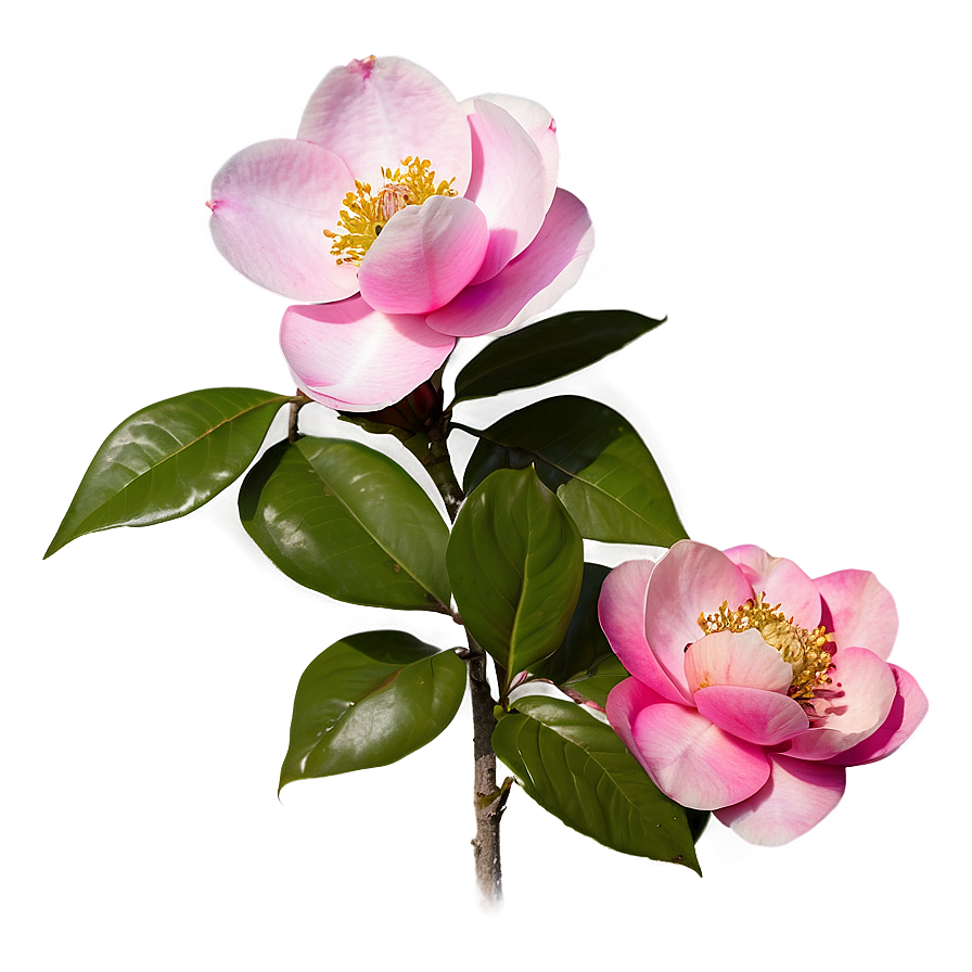 Spring Camellia Bloom Png 06272024 PNG