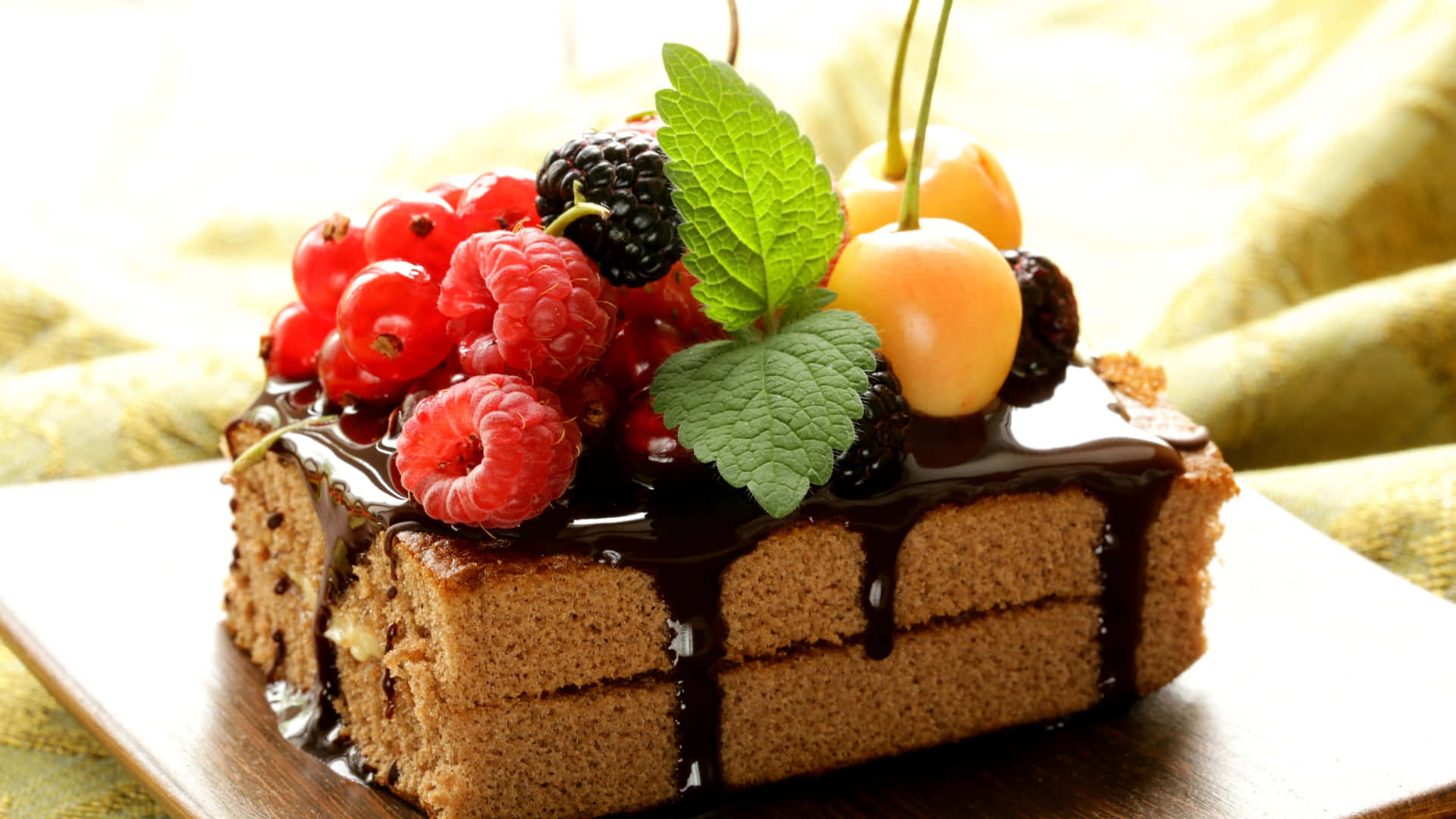 Delightful Spring Desserts Spread Wallpaper