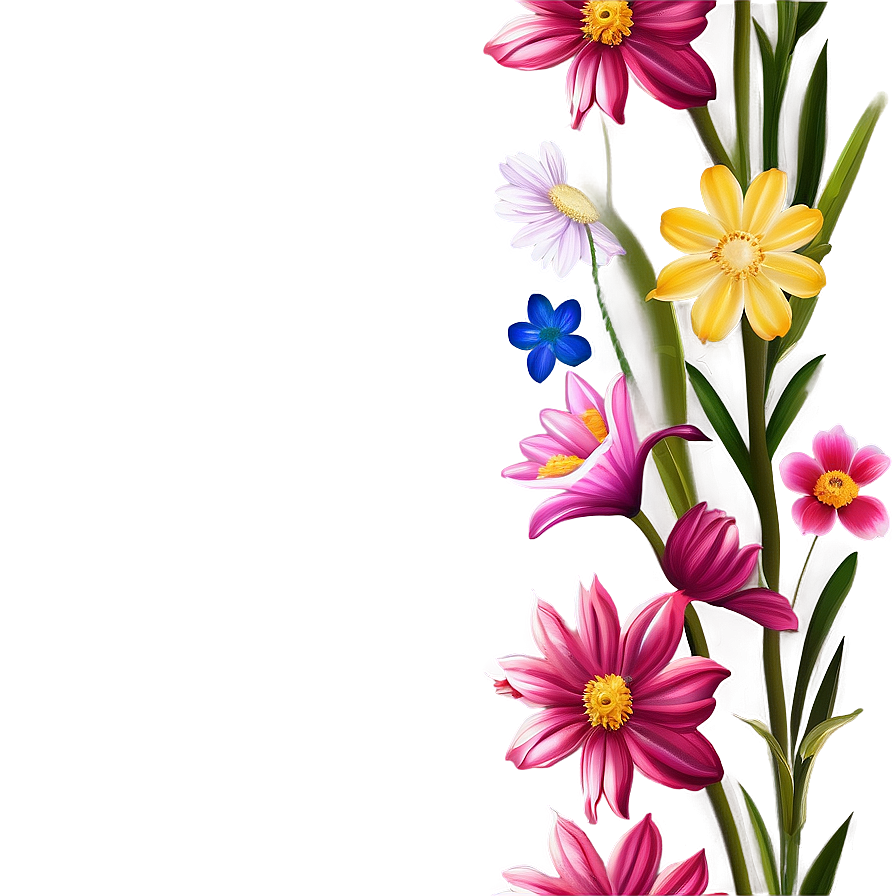 Spring Floral Pattern Png 37 PNG