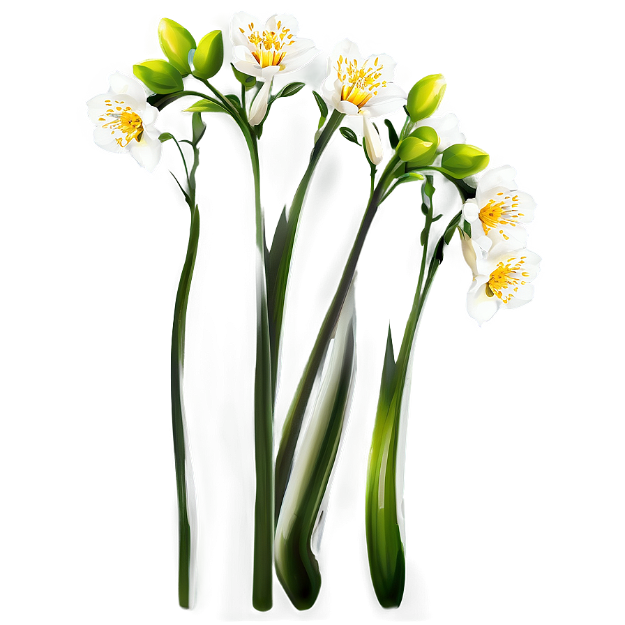 Spring Flower Stem Png 15 PNG