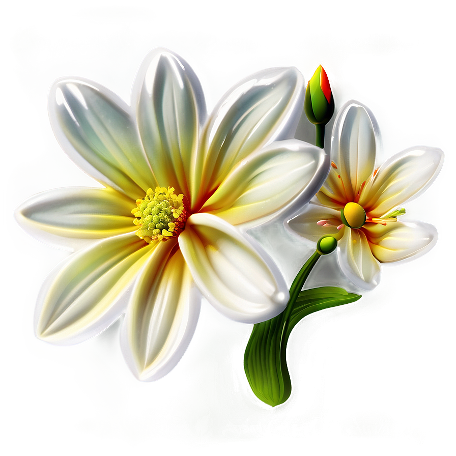 Spring Flower Transparent Clipart Png 05252024 PNG