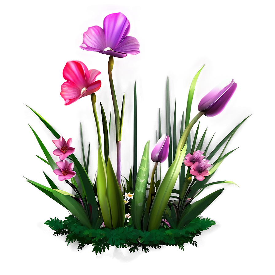 Spring Garden Flower Png 06272024 PNG