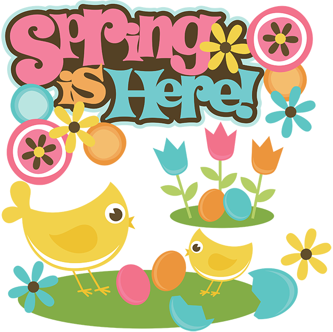 Spring Is Here Celebration PNG