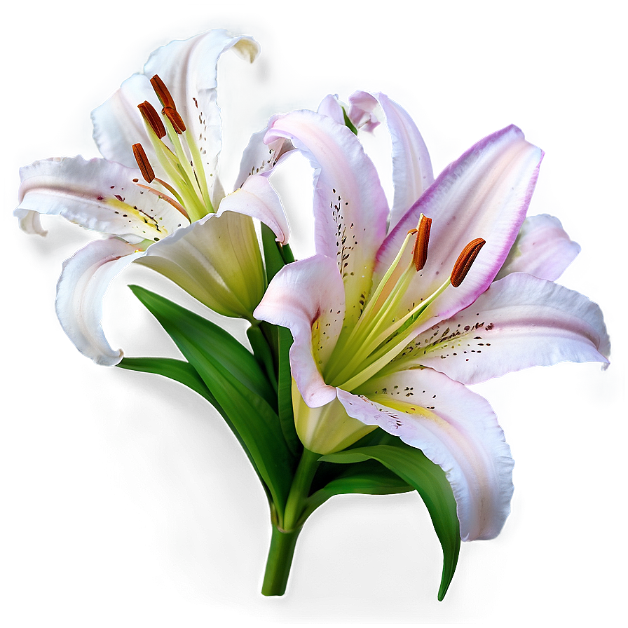 Spring Lily Flower Png 06272024 PNG