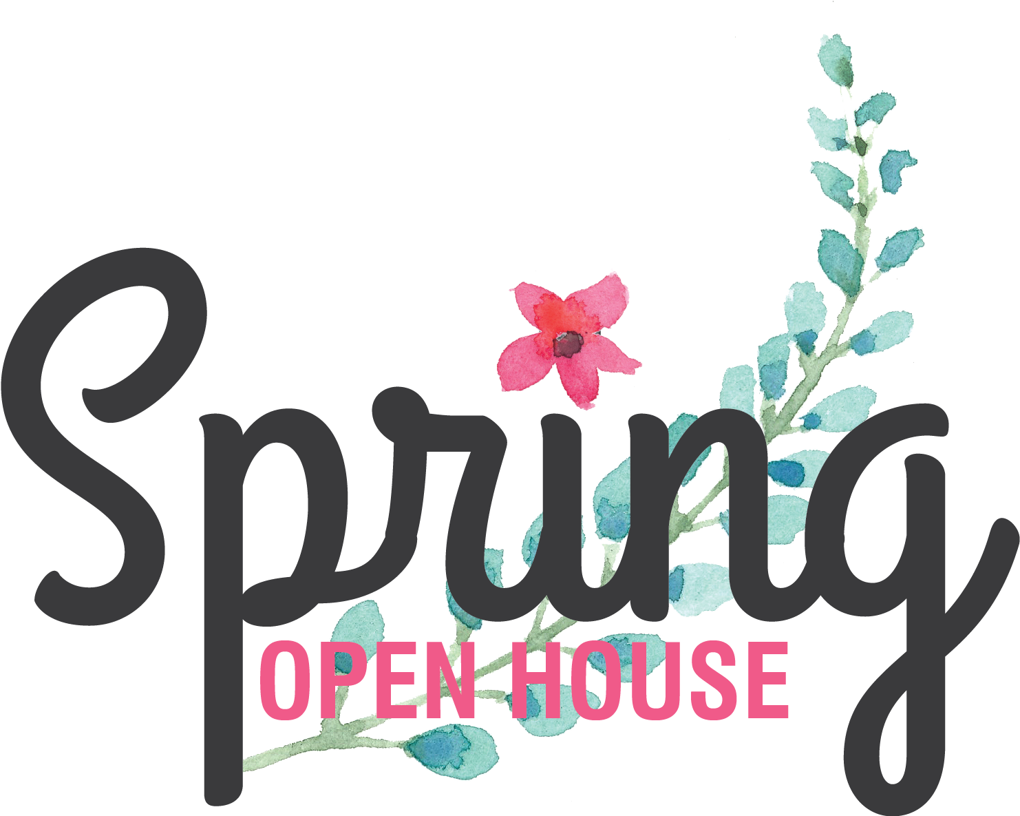 Spring Open House Event PNG