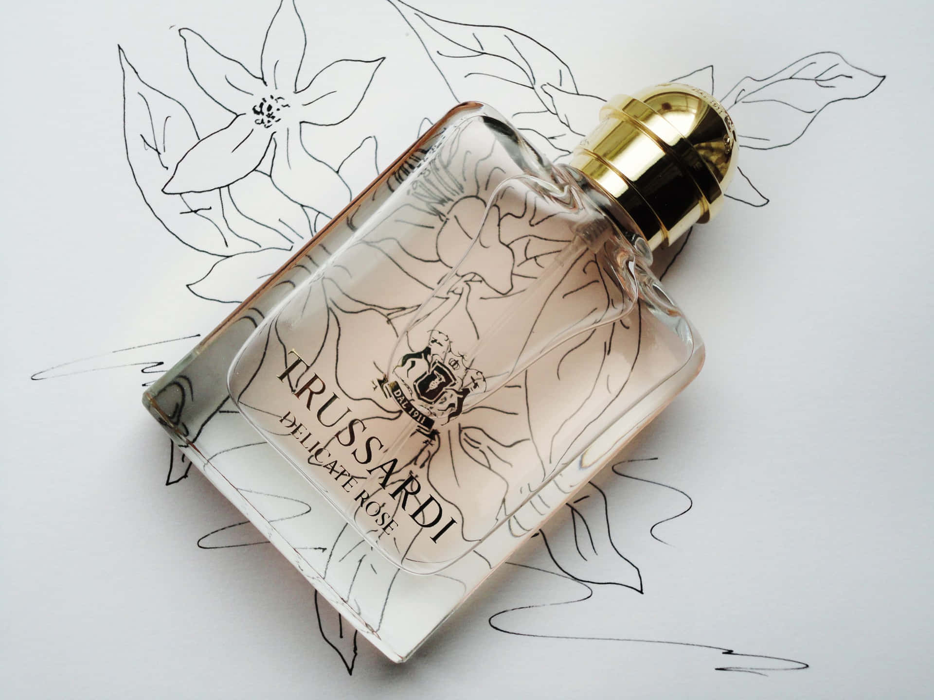 Spring Perfume: A Floral Burst of Fragrance Wallpaper