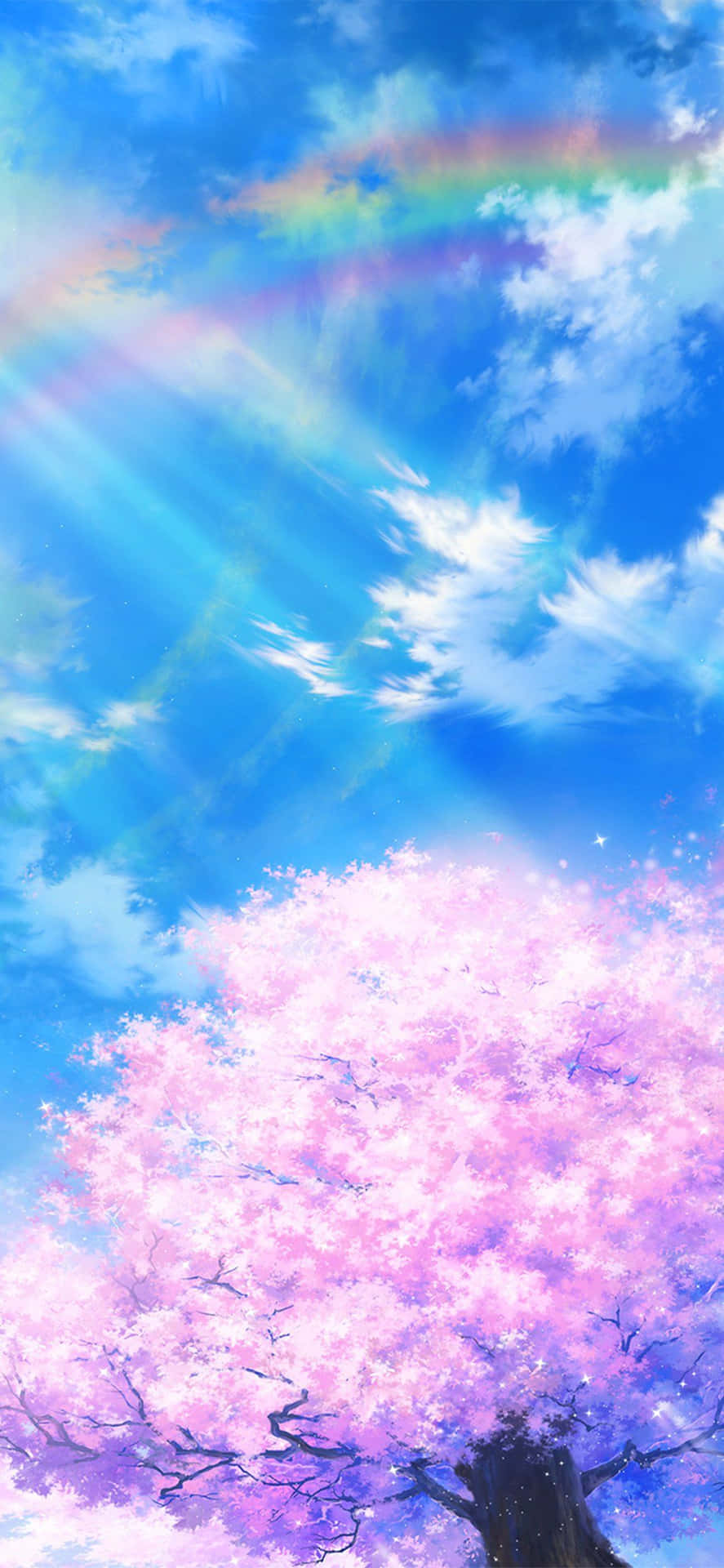 Picturesque Spring Sky Wallpaper