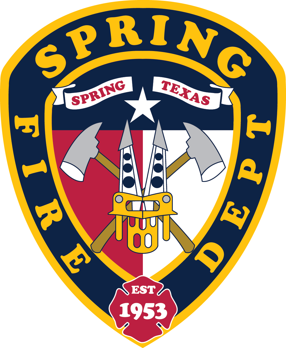 Spring Texas Fire Department Badge PNG