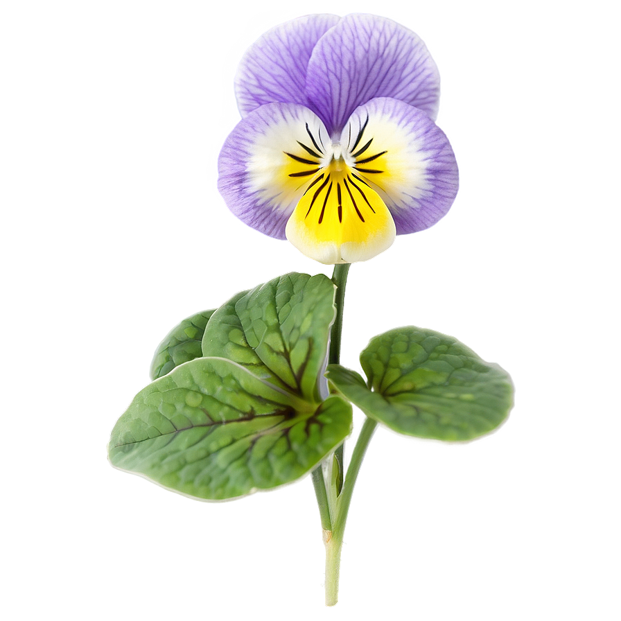 Spring Viola Flower Png Yca PNG