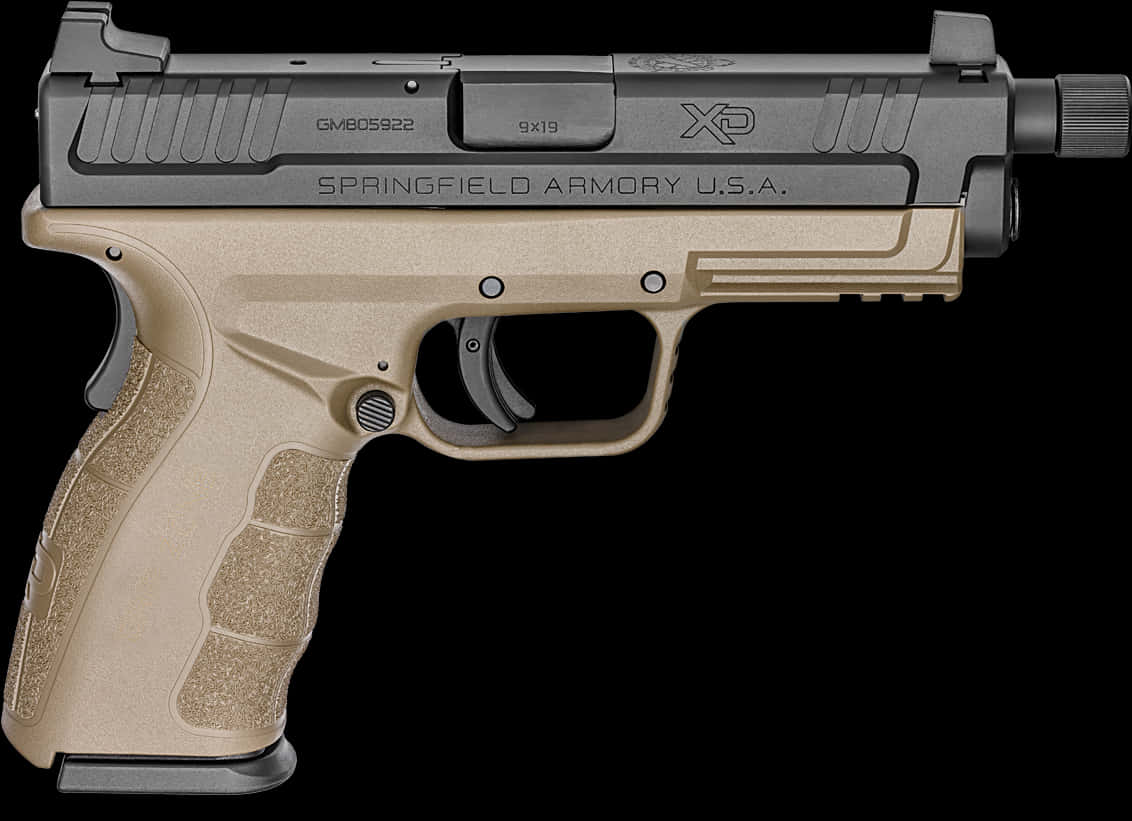 Springfield Armory X P Pistol PNG