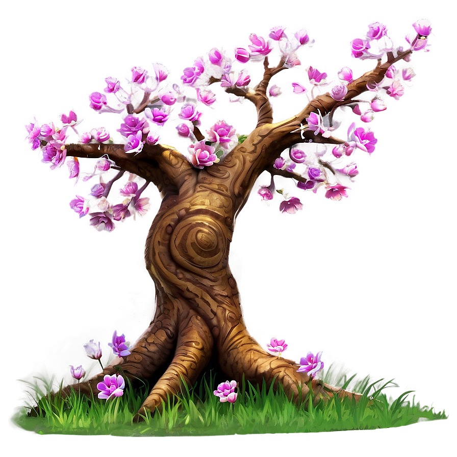 Springtime Big Tree Bloom Png Ehh30 PNG