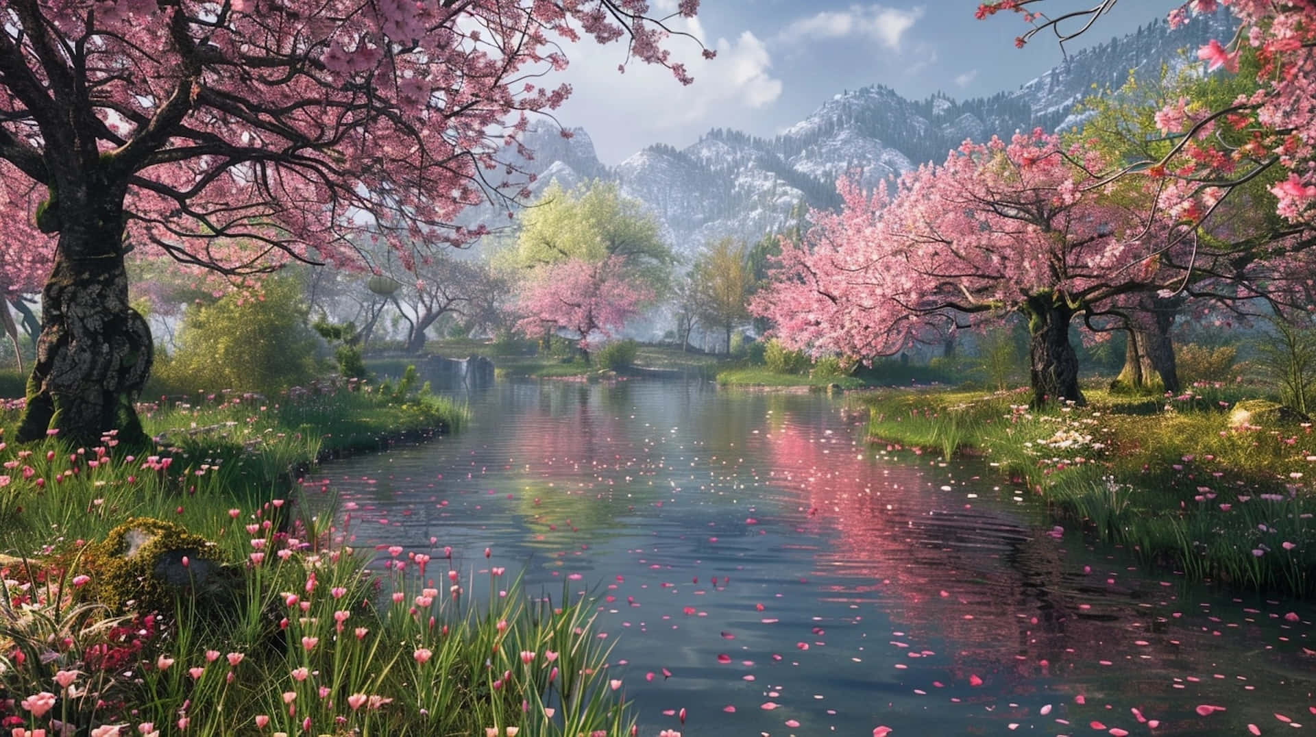 Springtime_ Blossom_ Paradise.jpg Wallpaper
