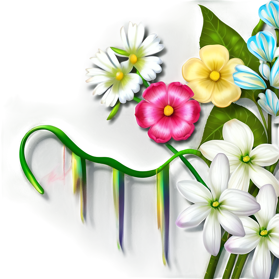 Springtime Floral Mix Png Jfr78 PNG