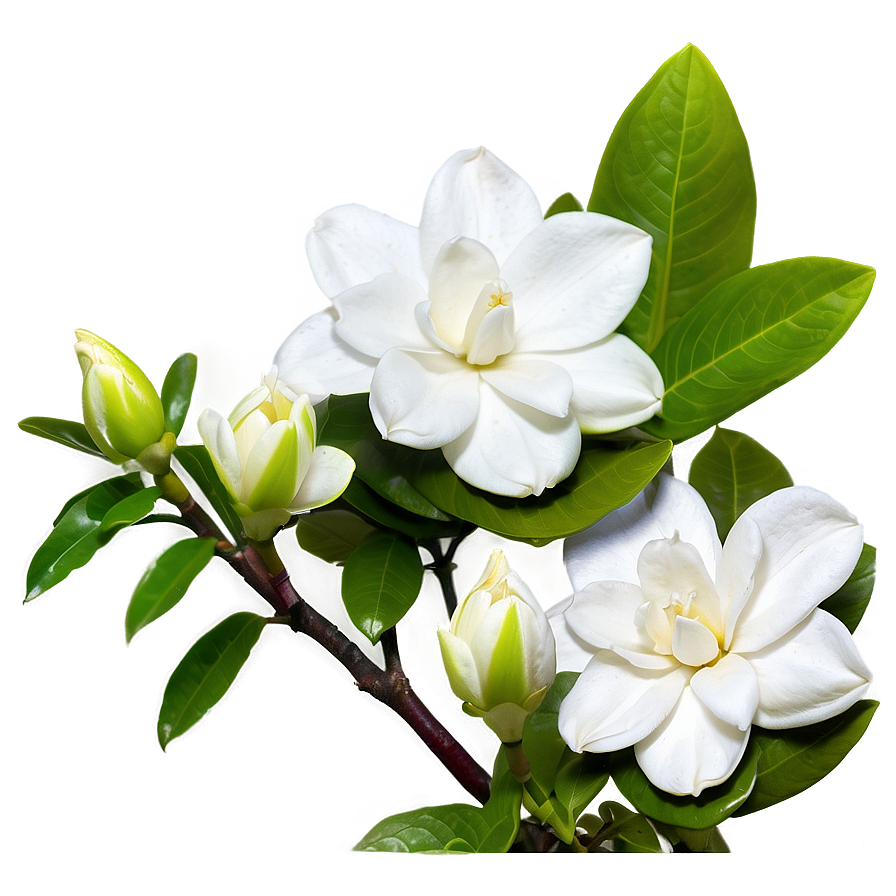 Springtime Gardenia Bloom Png Txp23 PNG