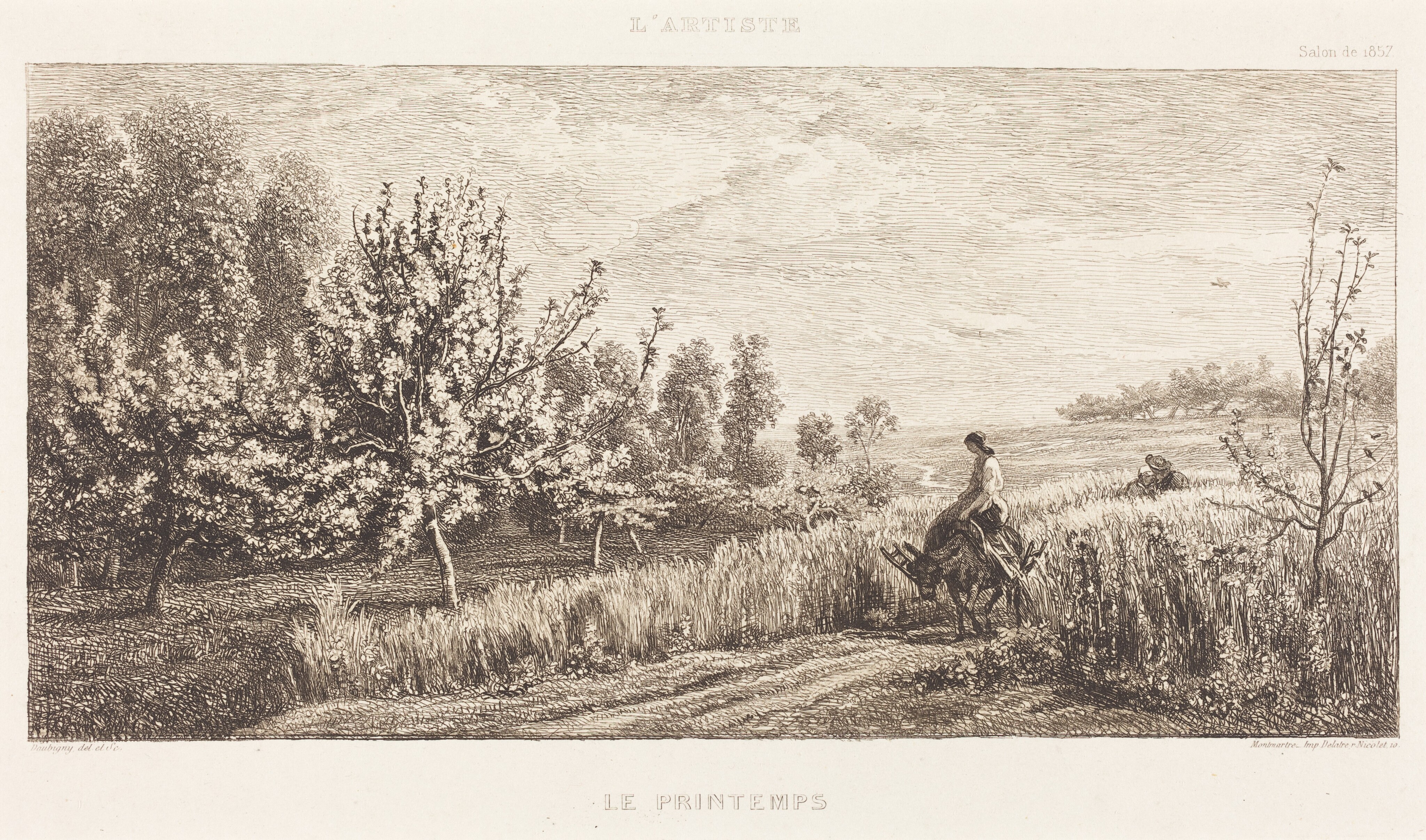 Springtime (Le Printemps) Wallpaper