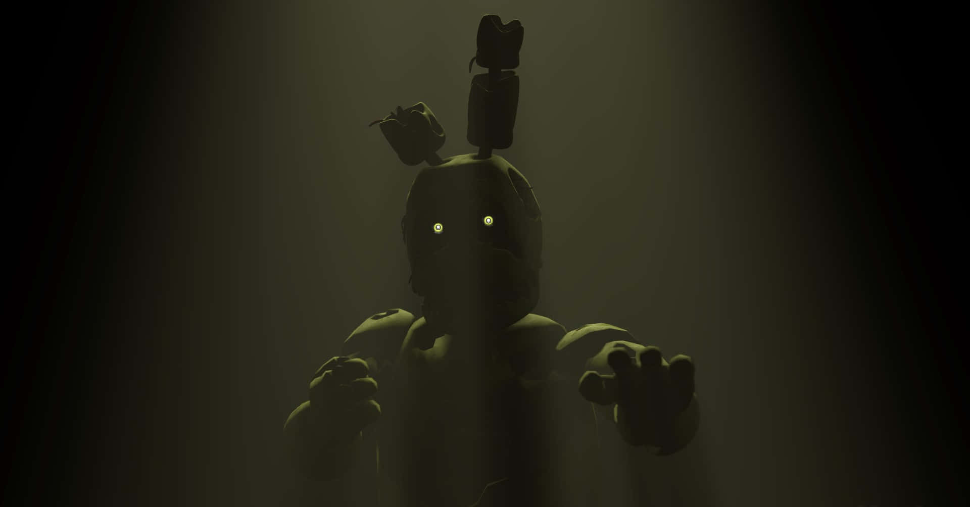 Springtrap in the Dark | FNAF Character Wallpaper