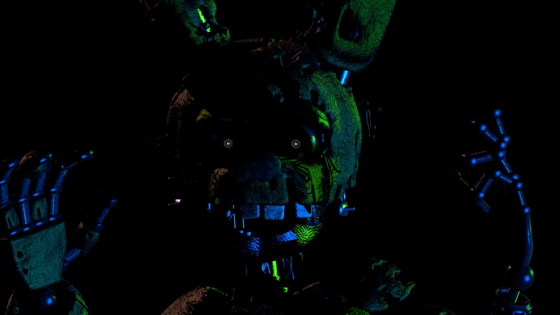 Thrilling Springtrap Image: The Ultimate Game Character Wallpaper