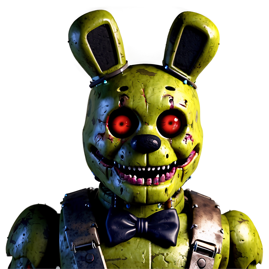 Springtrap Creepy Smile Png Mly PNG