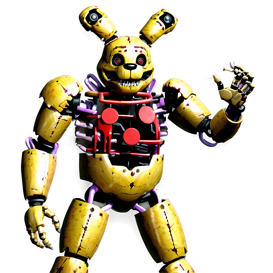Springtrap Evolution Design Png Nyw65 PNG