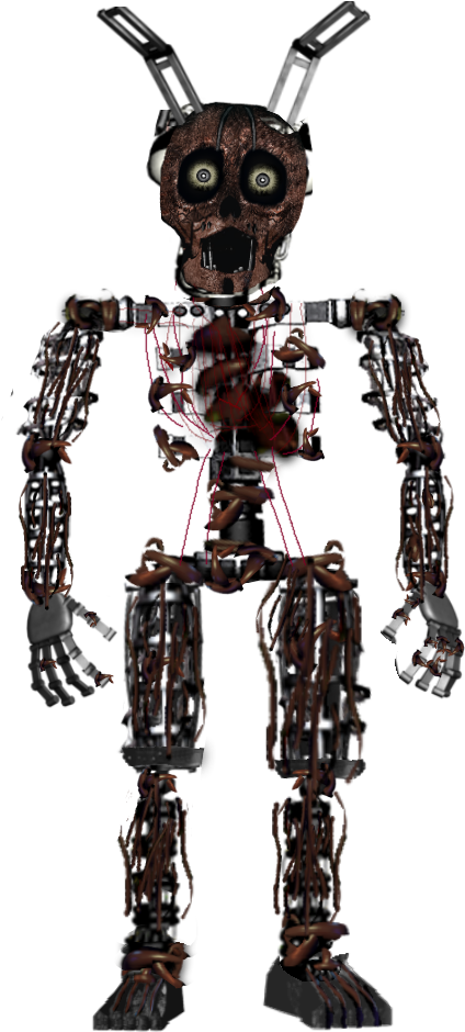 Springtrap F N A F Character Render PNG